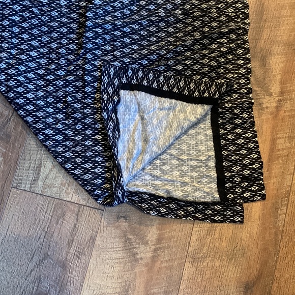 Anthropologie pants sz L, elevenses black and white - Picture 2 of 4